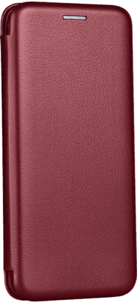 Samsung Galaxy S24 Plus (SM-S926B) oldalra nyíló mágneses flipes bőrtok prémium minőség bordó