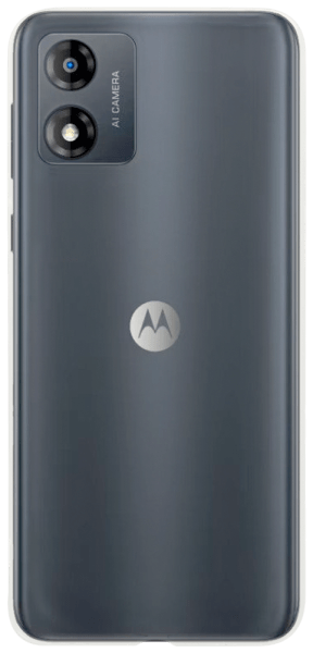 Motorola Moto E13 szilikon tok kameravédővel átlátszó