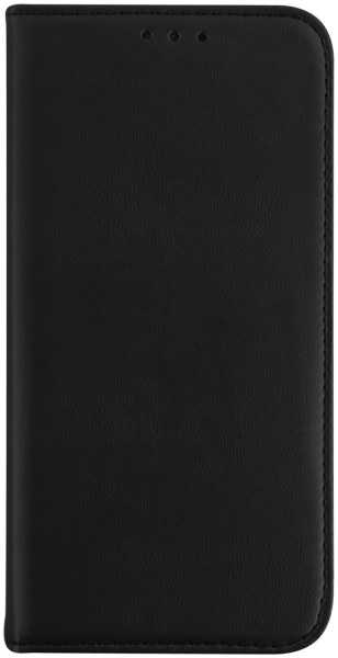 Apple iPhone 16 oldalra nyíló flipes bőrtok asztali tartó funkciós fekete