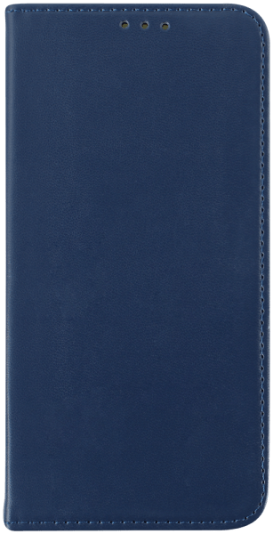 Apple iPhone 16 Plus oldalra nyíló flipes bőrtok asztali tartó funkciós sötétkék