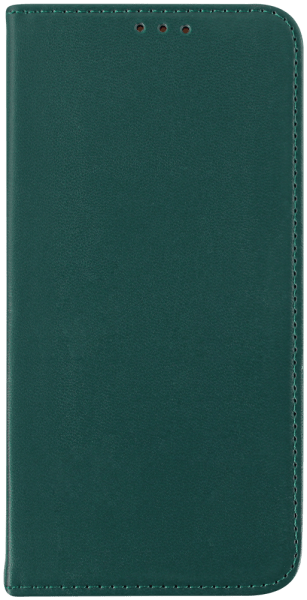 Apple iPhone 16 Plus oldalra nyíló flipes bőrtok asztali tartó funkciós sötétzöld
