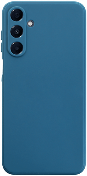 Samsung Galaxy A16 5G (SM-A166B/DS) szilikon tok kameravédővel matt sötétkék