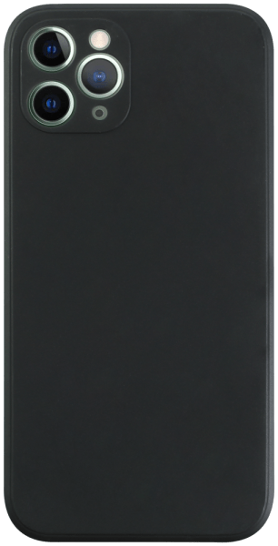 Apple iPhone 11 Pro szilikon tok kameravédővel matt fekete