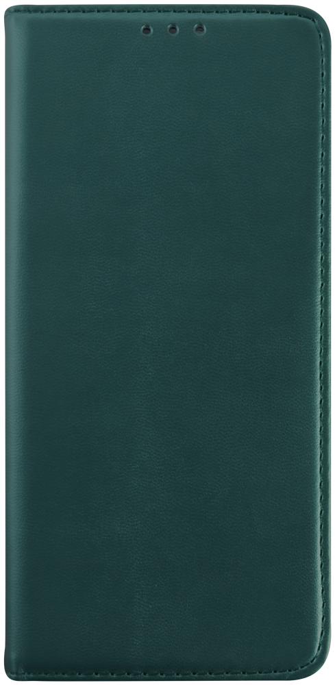 Motorola Edge 50 Fusion oldalra nyíló flipes bőrtok asztali tartó funkciós sötétzöld