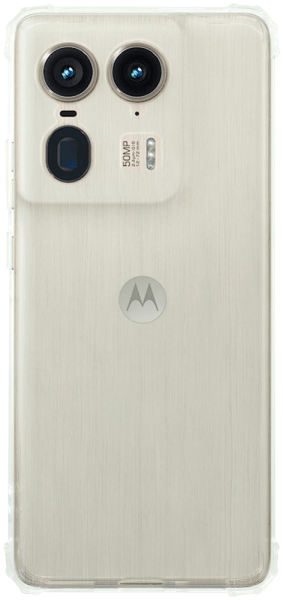 Motorola Edge 50 Ultra szilikon tok közepesen ütésálló légpárnás sarok kameravédővel átlátszó