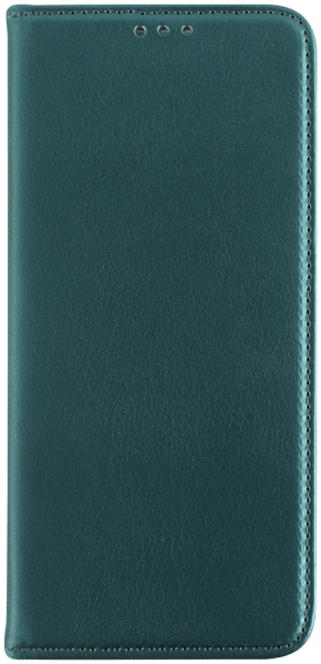 Xiaomi Redmi Note 13 5G oldalra nyíló flipes bőrtok asztali tartó funkciós sötétzöld
