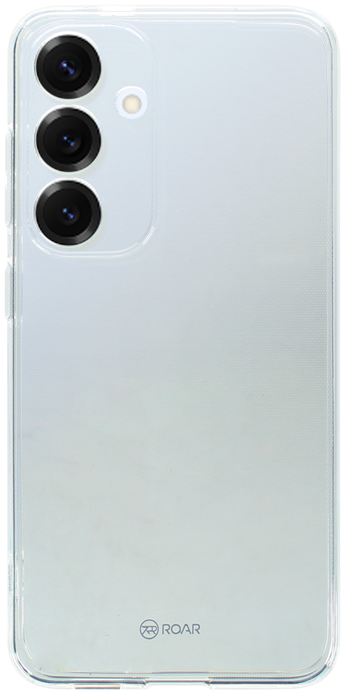 Samsung Galaxy S25 (SM-S931B) szilikon tok gyári ROAR kameravédővel átlátszó