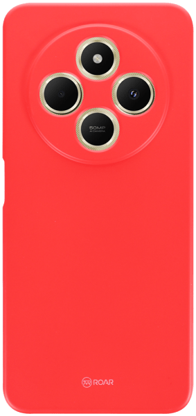 Xiaomi Redmi 14C szilikon tok gyári ROAR kameravédővel piros