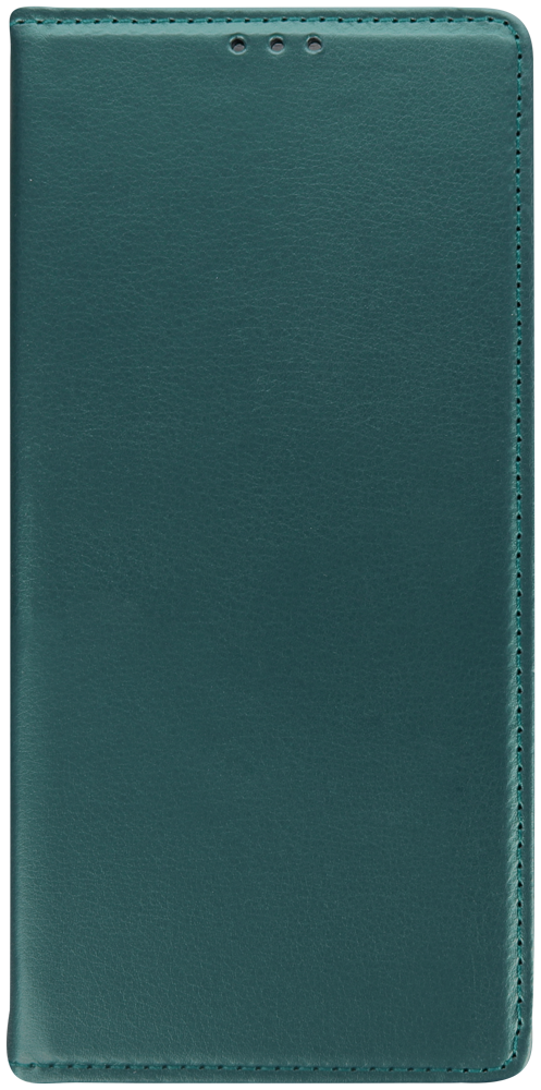 Samsung Galaxy S25 Ultra (SM-S938B) oldalra nyíló flipes bőrtok asztali tartó funkciós sötétzöld