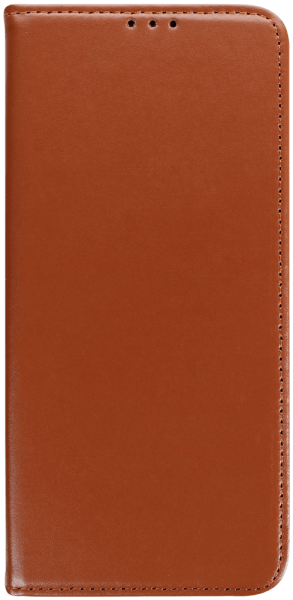 Samsung Galaxy S24 FE (SM-S721B/DS) oldalra nyíló flipes bőrtok valódi bőr barna