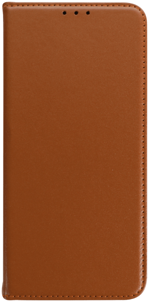 Samsung Galaxy A16 5G (SM-A166B/DS) oldalra nyíló flipes bőrtok valódi bőr barna