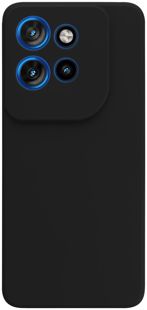 Motorola Edge 50 Neo szilikon tok kameravédővel matt fekete