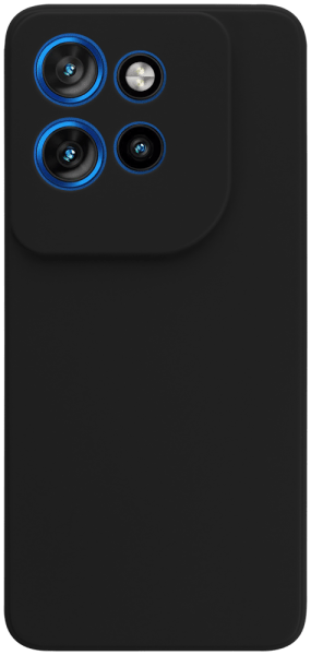 Motorola Edge 50 Neo szilikon tok kameravédővel matt fekete