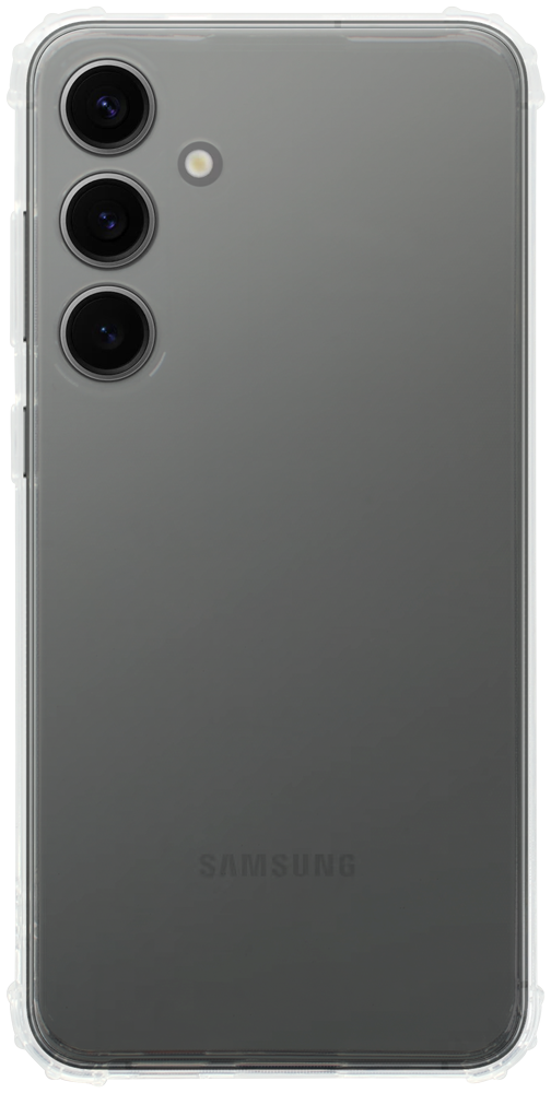 Samsung Galaxy S24 Plus (SM-S926B) szilikon tok közepesen ütésálló légpárnás sarok kameravédővel átlátszó