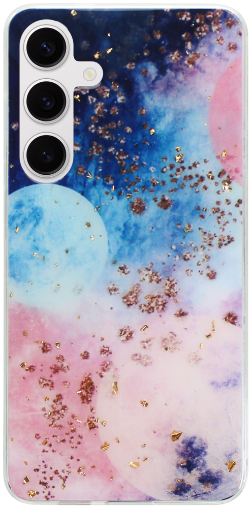 Samsung Galaxy S24 Plus (SM-S926B) kemény hátlap Gold Glam Galactic