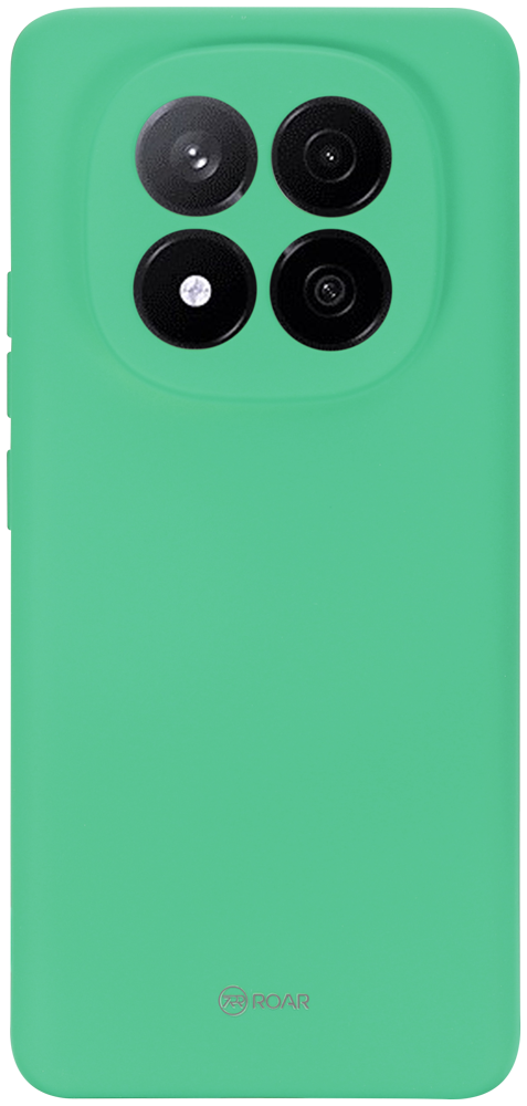 Xiaomi Redmi Note 14 Pro Plus 5G szilikon tok gyári ROAR kameravédővel mentazöld