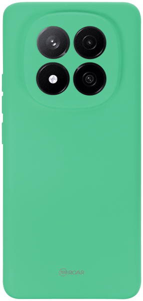 Xiaomi Redmi Note 14 Pro Plus 5G szilikon tok gyári ROAR kameravédővel mentazöld