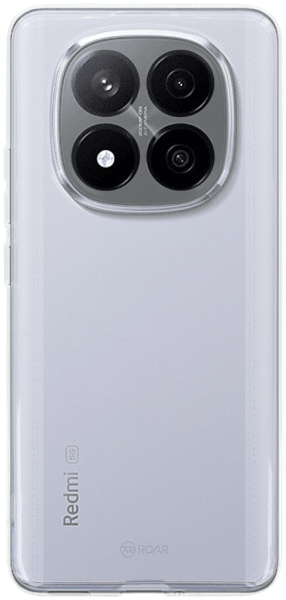 Xiaomi Redmi Note 14 Pro Plus 5G szilikon tok gyári ROAR kameravédővel átlátszó