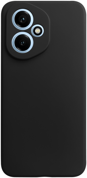 Honor 400 szilikon tok kameravédővel matt fekete