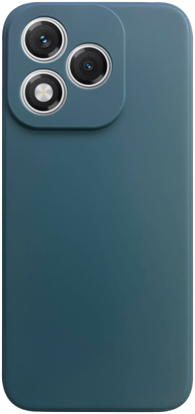 Honor 400 Lite szilikon tok kameravédővel matt sötétkék