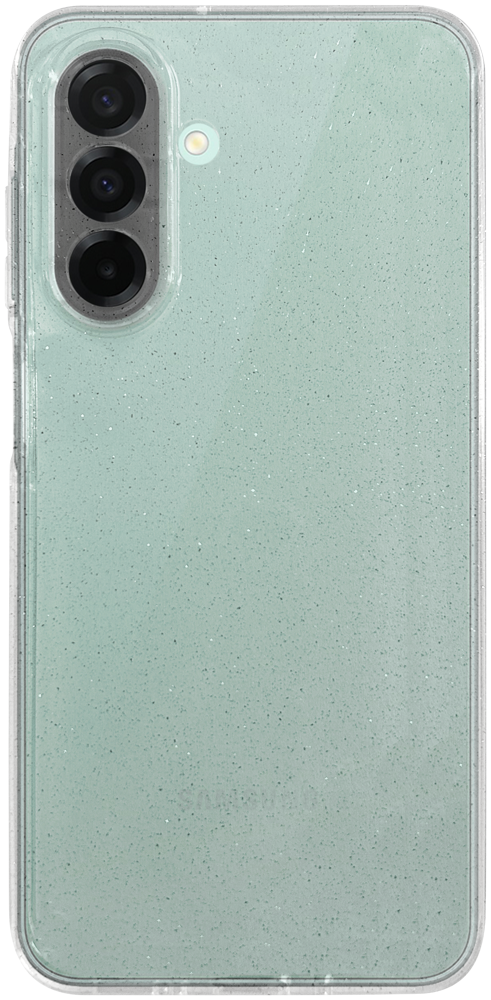 Samsung Galaxy A26 5G (SM-A266B/DS) szilikon tok kameravédővel csillogó átlátszó