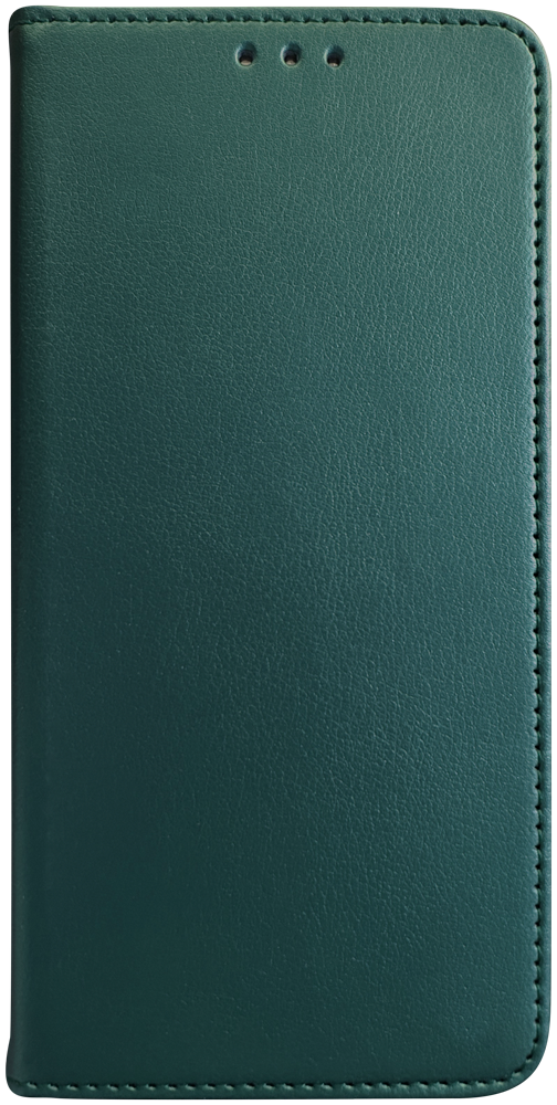 Samsung Galaxy A26 5G (SM-A266B/DS) oldalra nyíló flipes bőrtok asztali tartó funkciós sötétzöld
