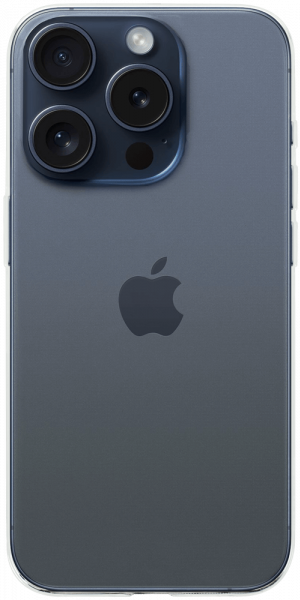 Apple iPhone 15 Pro szilikon tok ultravékony átlátszó