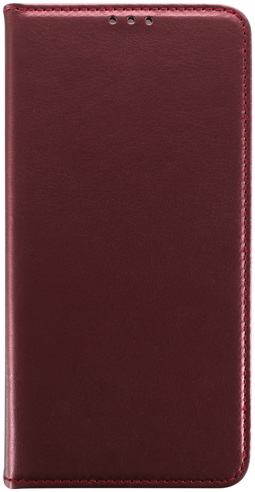 Samsung Galaxy A15 5G (SM-A156B) oldalra nyíló flipes bőrtok asztali tartó funkciós bordó