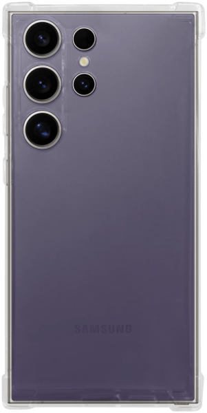 Samsung Galaxy S24 Ultra (SM-S928B) szilikon tok közepesen ütésálló légpárnás sarok kameravédővel átlátszó