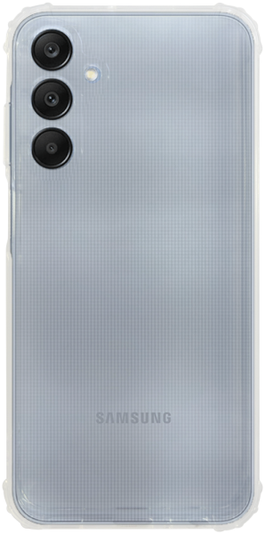 Samsung Galaxy A25 5G (SM-A256B) szilikon tok közepesen ütésálló légpárnás sarok kameravédővel átlátszó