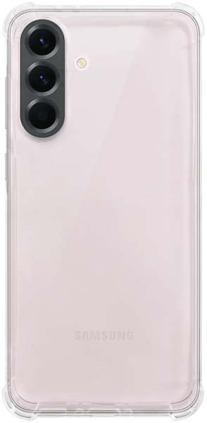 Samsung Galaxy A56 5G (SM-A566B/DS) szilikon tok közepesen ütésálló légpárnás sarok kameravédővel átlátszó