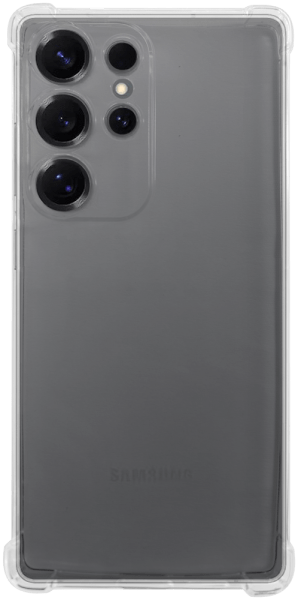 Samsung Galaxy S25 Ultra (SM-S938B) szilikon tok közepesen ütésálló légpárnás sarok kameravédővel átlátszó