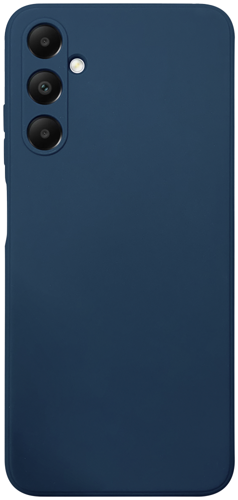 Samsung Galaxy A05s (SM-A057F) szilikon tok kameravédővel matt sötétkék