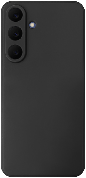 Samsung Galaxy S25 FE (SM-S731B) szilikon tok kameravédővel matt fekete