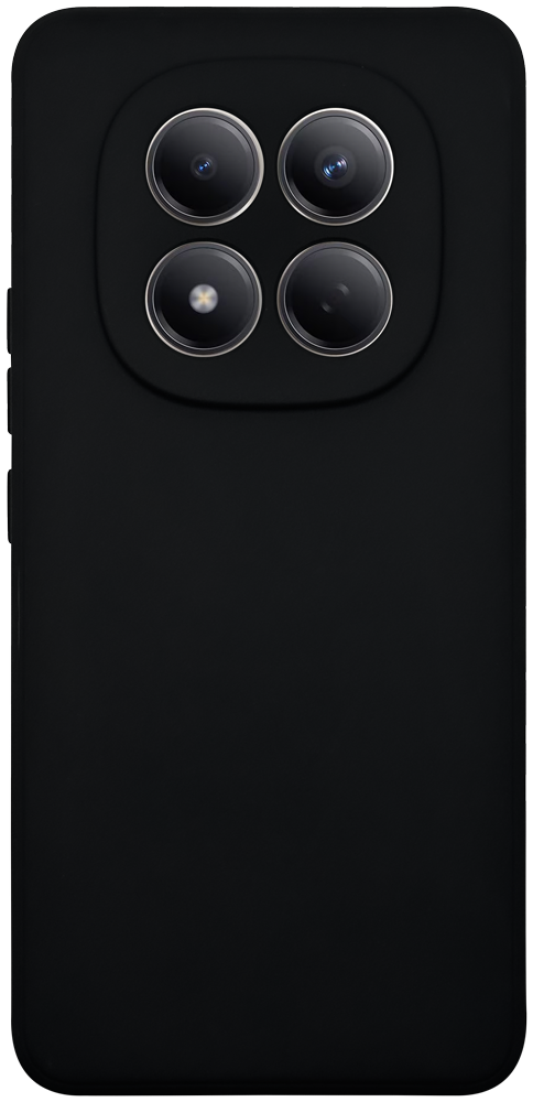 Xiaomi Redmi Note 15 Pro 4G szilikon tok kameravédővel matt fekete