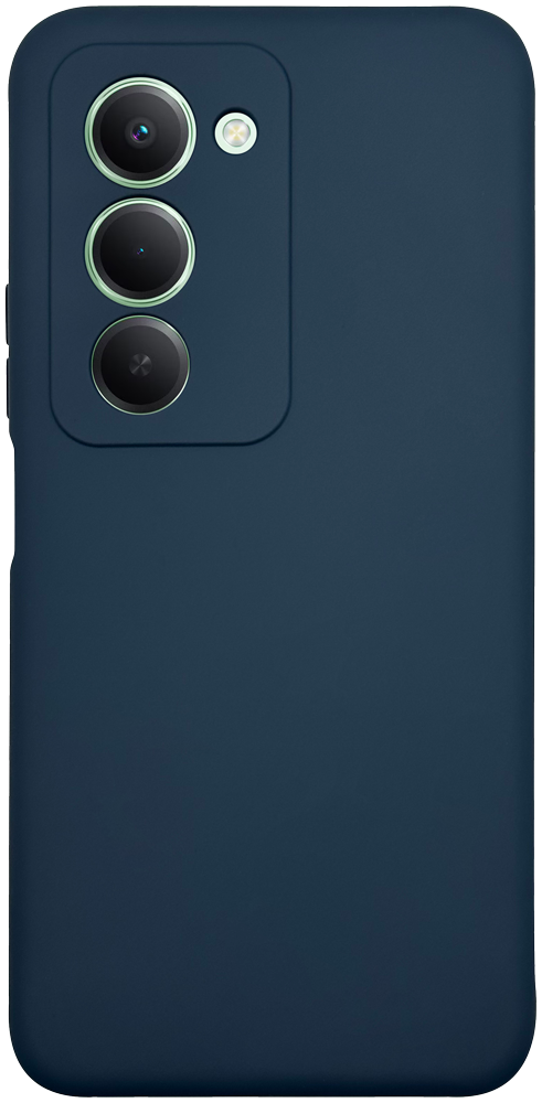 Xiaomi Redmi 15 szilikon tok kameravédővel matt sötétkék