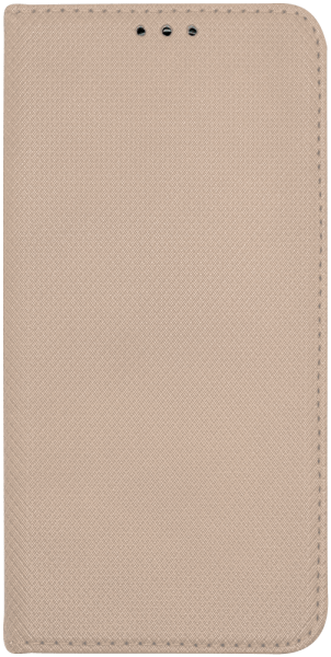 Huawei Honor Magic 8 Lite oldalra nyíló flipes bőrtok rombusz mintás arany