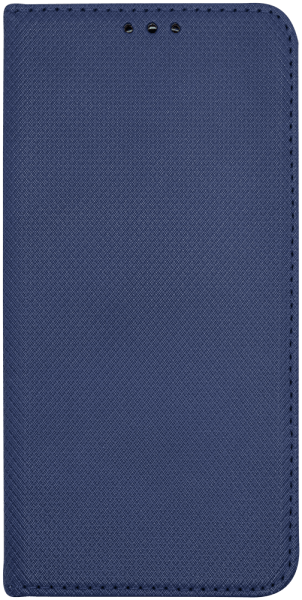 Huawei Honor Magic 8 Lite oldalra nyíló flipes bőrtok rombusz mintás sötétkék