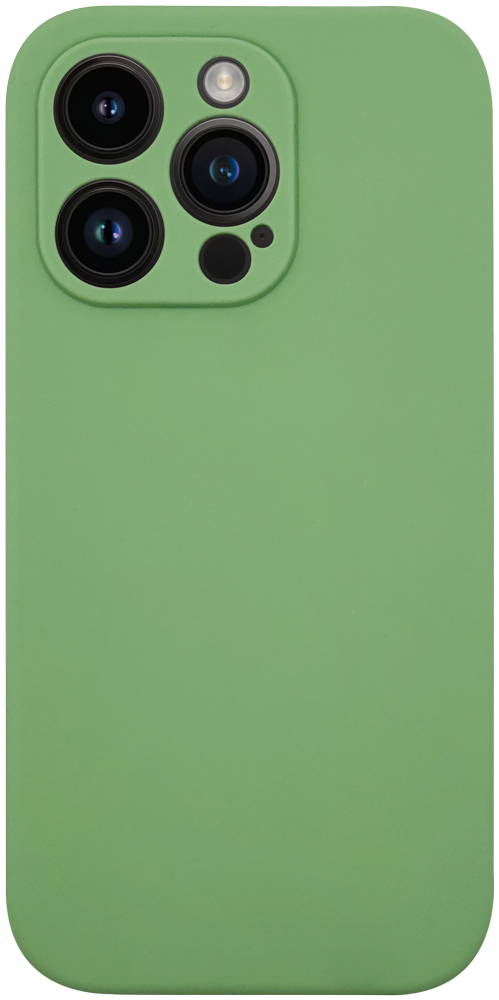 Apple iPhone 14 Pro szilikon tok mentazöld