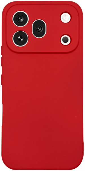Huawei Honor 600 pro szilikon tok kameravédővel matt piros