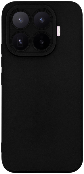 Xiaomi 17T szilikon tok kameravédővel matt fekete